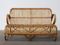 Rattan Two-Seater Bench for Rohé Noordwolde, 1950s 8