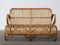 Rattan Two-Seater Bench for Rohé Noordwolde, 1950s, Image 8