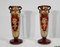 Art Deco French Glass Vases by Charder, 1927, Set of 2, Image 1