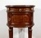 Late 19th Century Louis XVI Mahogany Drum Table from Lalande House, 1890s, Image 7
