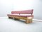 Mid-Century Bench with Drawers, 1950s 2