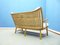 Banc Mid-Century en Merisier, 1950s 9