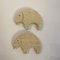 Travertine Anteater Candleholders by Enzo Mari for Fratelli Mannelli, Italy, 1970s, Set of 2 7