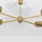 Celeste Supine Chrome Opaque Ceiling Lamp by Design for Macha, Image 1