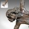 Después de Colinet, figura de renacimiento Art Déco, años 90, bronce y mármol, Imagen 11