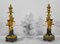 Mid 19th Century Bronze and Marble Candleholders, Set of 2, Image 25