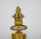 Mid 19th Century Bronze and Marble Candleholders, Set of 2 8