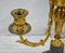 Mid 19th Century Bronze and Marble Candleholders, Set of 2 9