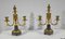 Mid 19th Century Bronze and Marble Candleholders, Set of 2, Image 5