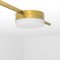 Celeste Solitude Chrome Opaque Ceiling Lamp by Design for Macha, Image 3