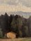 Marius Chambaz, Près des Tuileries avec vue sur lac et le Salève, Oil on Cardboard, Framed, Image 4