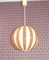 Ceiling Lamp in Orange-Cream Acrylic Glass, 1970s 8