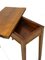 Table de Jeu Scandinave avec Plateau Ouvrable, 1960s 9