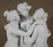 Les Trois Nymphes Sculptural Group, Early 20th Century, Biscuit Porcelain 5