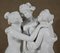 Les Trois Nymphes Sculptural Group, Early 20th Century, Biscuit Porcelain, Image 5