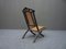 Antique and Hand Carved Folding Chair, 1900s, Image 3