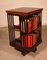 Revolving Bookcase in Mahogany and Inlays, 19th Century, Image 8