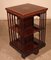 Revolving Bookcase in Mahogany and Inlays, 19th Century 1