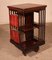 Revolving Bookcase in Mahogany and Inlays, 19th Century 3