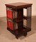 Revolving Bookcase in Mahogany and Inlays, 19th Century, Image 3