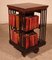 Revolving Bookcase in Mahogany and Inlays, 19th Century, Image 10