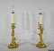 Late 19th Century Candleholders in Gilded Bronze, Set of 2 23