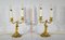 Late 19th Century Candleholders in Gilded Bronze, Set of 2, Image 25