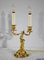 Late 19th Century Candleholders in Gilded Bronze, Set of 2 14