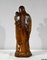 Olive Wood Virgin & Child Sculpture, Late 19th Century 11