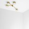 Lampada da soffitto Celeste Incandescence spazzolata lucida di Design per Macha, Immagine 4