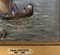 Eugenio Bonivento, Pêcheurs dans Le Golf de Naples devant L'île de Capri, Olio su cartone, con cornice, Immagine 9