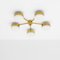 Celeste Ethereal Chrome Opaque Ceiling Lamp by Design for Macha 1