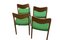 Chairs Model 71 in Teak and Seat Upholstered in Hallingdal by Niels Otto (N. O.) Møller for J.L. Møllers, 1960s, Set of 4, Image 8