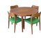 Chairs Model 71 in Teak and Seat Upholstered in Hallingdal by Niels Otto (N. O.) Møller for J.L. Møllers, 1960s, Set of 4, Image 10