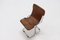 Saddle Leather and Chrome Calla Chair by Antonio Ari Colombo for Arflex, 1969, Image 3