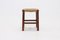 Oak and Rush Stool in style of Charlotte Perriand, 1960s, Image 8