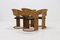 Rattan Dining Chairs by Luit Van Der Helm, Netherlands, 1980s, Set of 4, Image 4