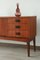 English Sideboard with Drawers & Rosewood Handles, 1960s, Image 13