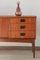 English Sideboard with Drawers & Rosewood Handles, 1960s 6