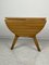 Mesa plegable de madera de arce de Fada Asiago, Italia, 1976, Imagen 13
