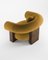 Cassete Armchair in Boucle Mustard and Smoked Oak by Alter Ego for Collector, Image 3