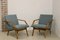 Vintage Armchairs Ref/ Suzanne in Beech, 1960s, Set of 2 3