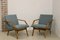 Vintage Armchairs Ref/ Suzanne in Beech, 1960s, Set of 2, Image 3