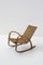 Italian Rationalist Rocking Armchair in Rope, 1920s 1