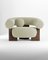 Cassete Armchair in Boucle Beige and Smoked Oak by Alter Ego for Collector 2