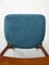 Dänische Vintage Esszimmerstühle mit gepolsterten Sitzen, 1960er, 4er Set 12