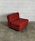 Sezioni del divano Amanta rosso di Mario Bellini per C&b Italia, anni '70, set di 3, Immagine 13