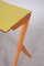 Small Mid-Century Czech Yellow Beech Side Table, 1950s 7