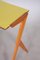 Small Mid-Century Czech Yellow Beech Side Table, 1950s, Image 7