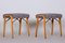 Mid-Century Czech Beech Stools attributed to Ludvik Volak for Drevopodnik Holesov, 1950s, Set of 2 5